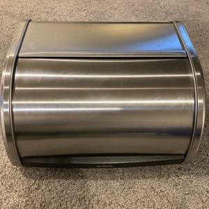 Stainless brabrantia bread box